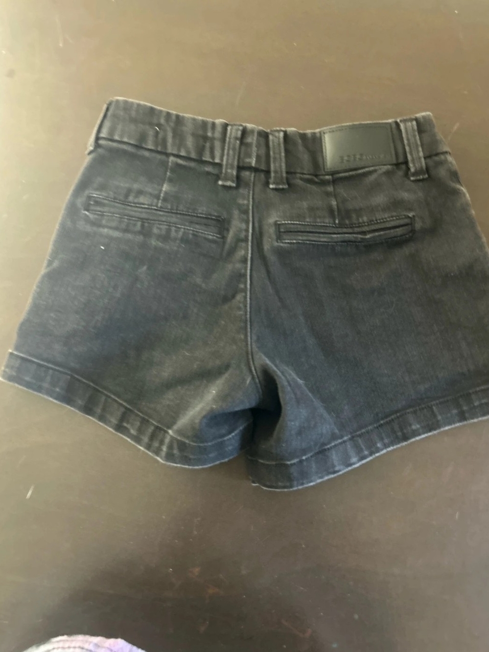 BCBGeneration Black Denim Shorts